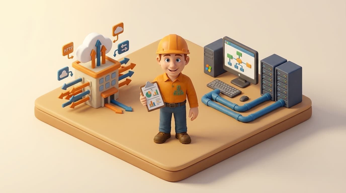 Side-by-side comparison of REST API cloud gateway and direct SDK connection architectures