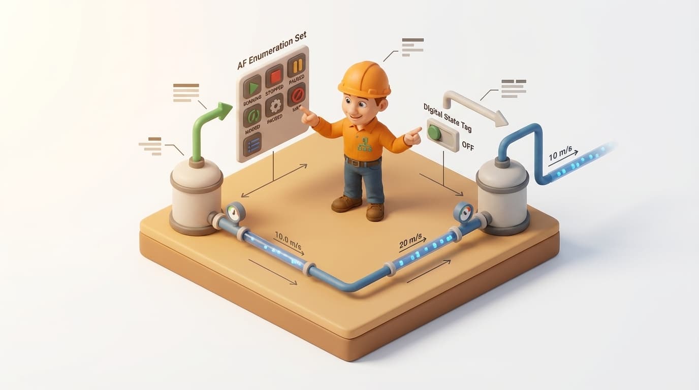 AF Enumeration Sets vs. Digital State Tags: A PI Vision Comparison