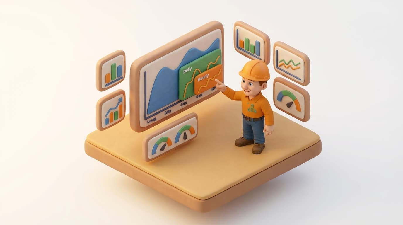 PI Vision Trends: Displaying Multiple Time Scales on One Page