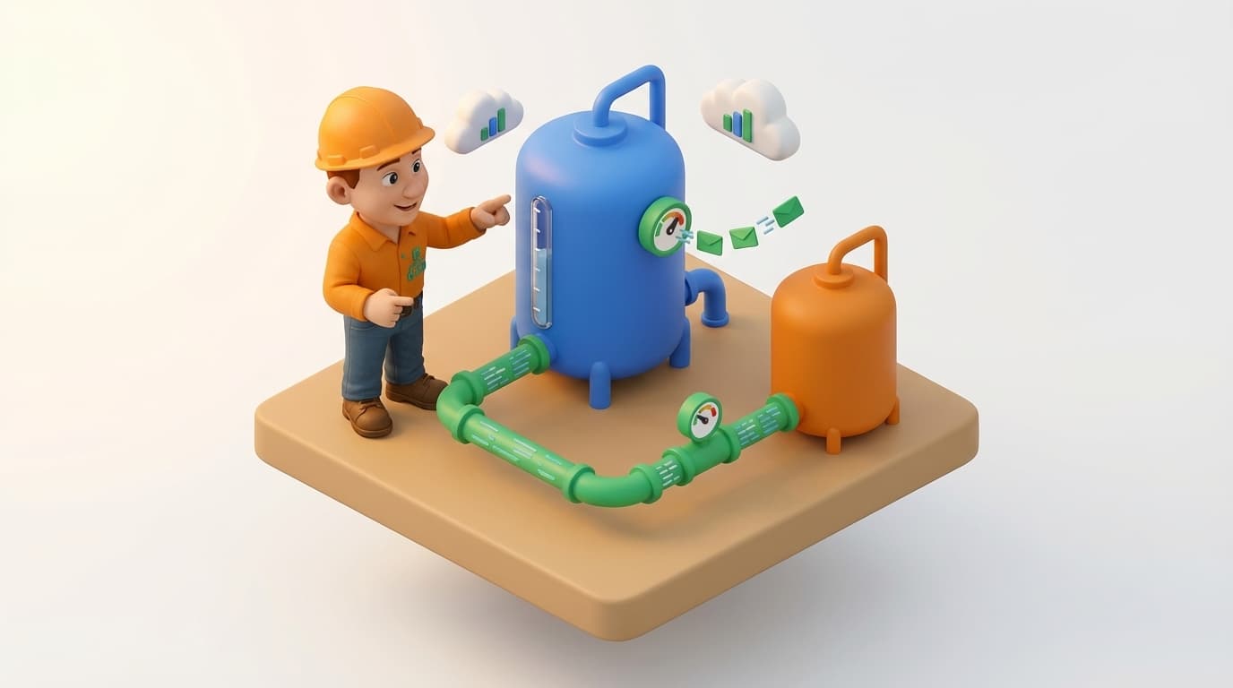 Counting Threshold Crossings: PI AF Event Frames for Tank Levels