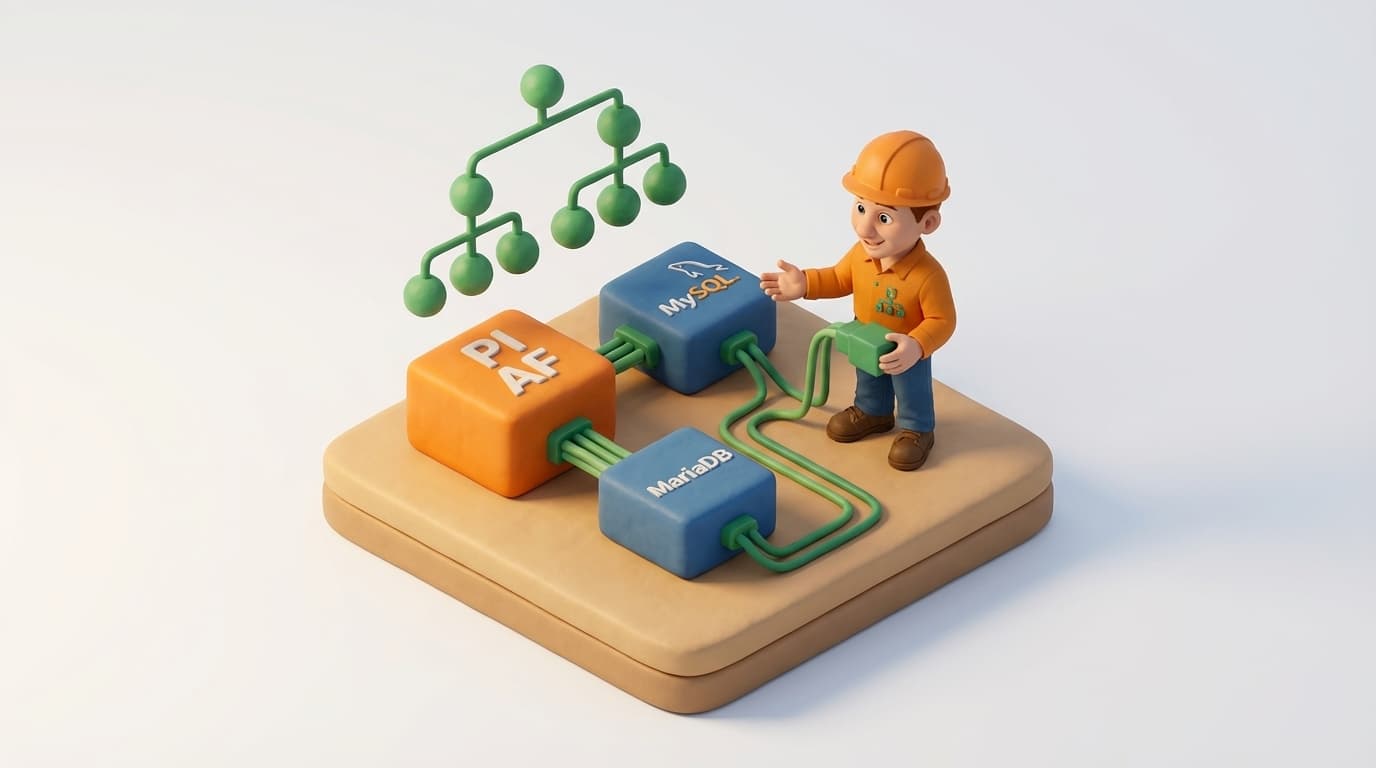 Connect PI AF to MySQL & MariaDB with Linked Tables