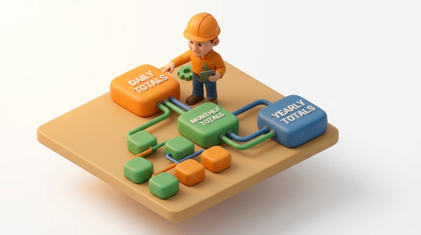 Optimizing Daily, Monthly & Yearly Totals in PI AF Analytics