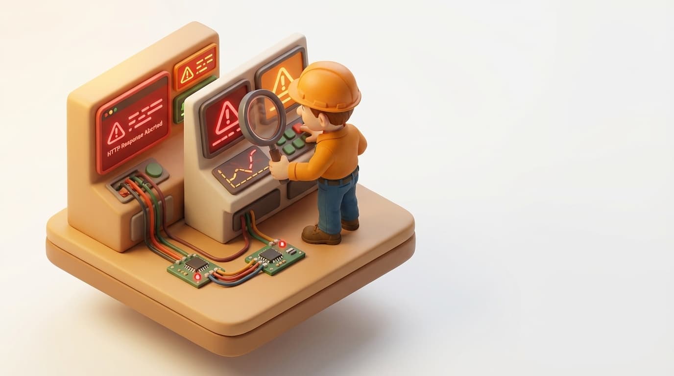 Troubleshooting 'HTTP Response Aborted' with PI Web Services