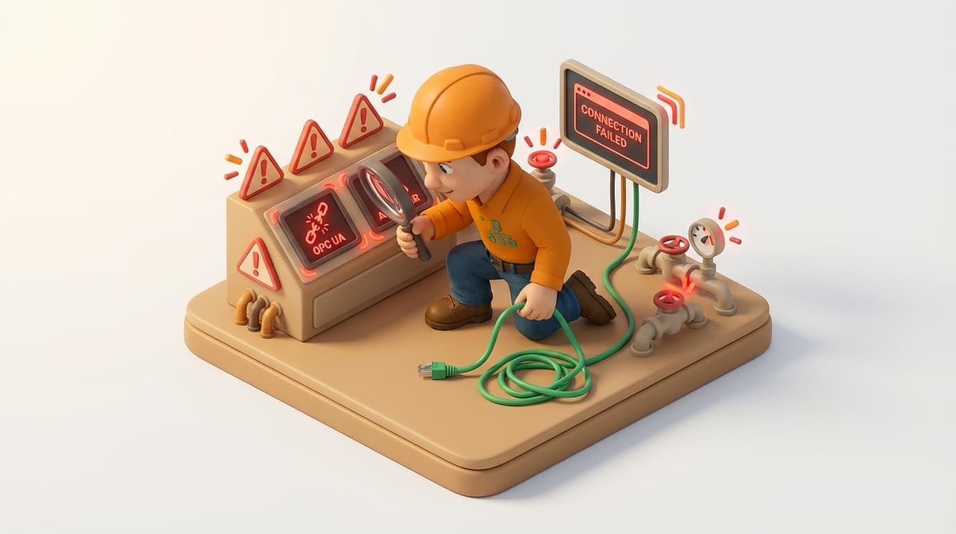 Troubleshooting Insecure OPC UA Connections with PI Connector