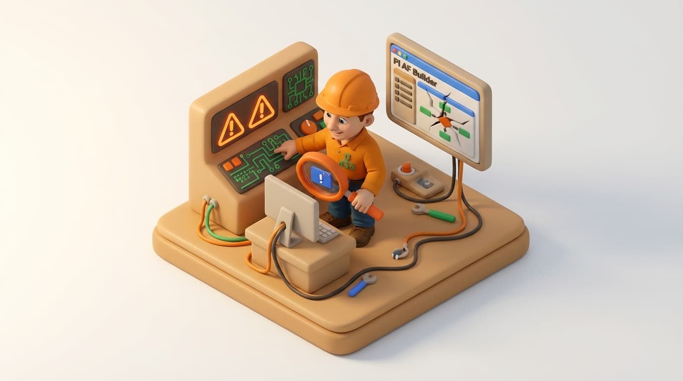 Troubleshooting PI AF Builder: Restoring Your Excel Add-in