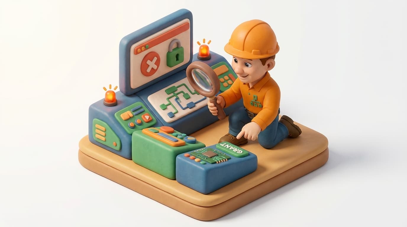 Troubleshooting PI ICU: Granting Permissions for Interface Creation