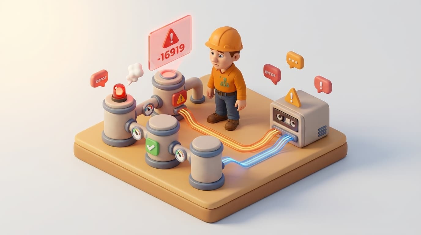 Troubleshooting PI Server Backup Failure: Resolving Error -16919 and VSS Issues