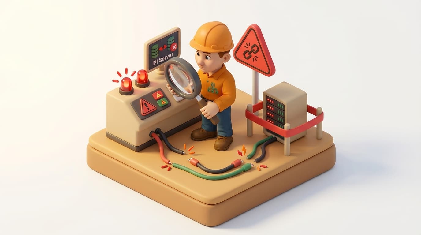 Troubleshooting PI Vision: Resolving "Unable to Connect to PI Server" Errors