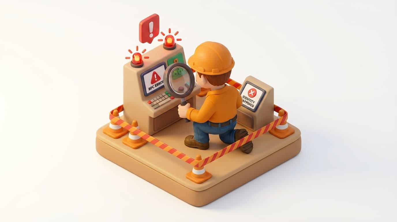 Troubleshooting PIModules Security: RPC Error & Identity Mappings