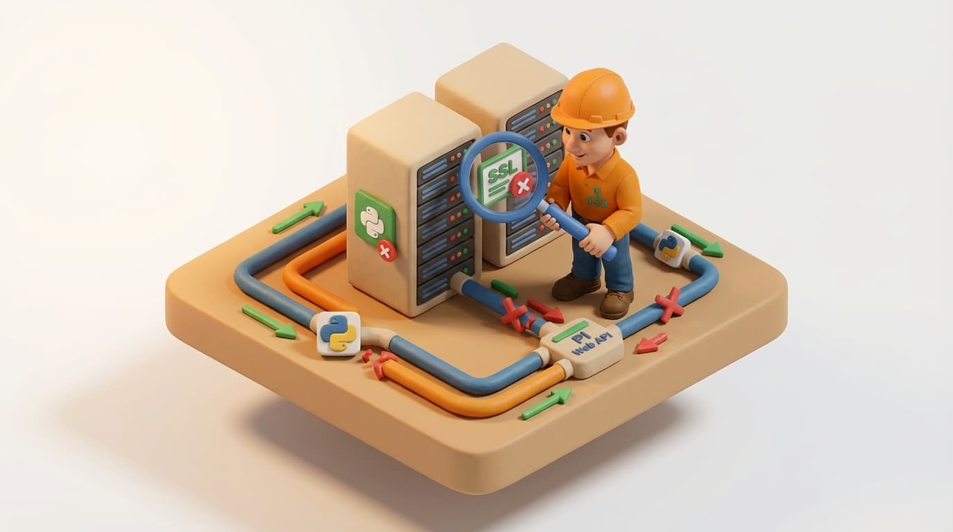 Troubleshooting SSL Certificate Verification with Python Requests and PI Web API